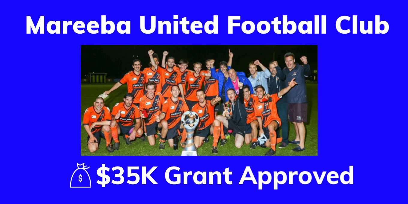 Mareeba United Football Club  Grant Approval